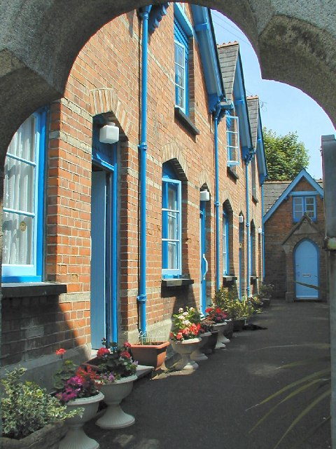 Victorian Almshouses. Padstow