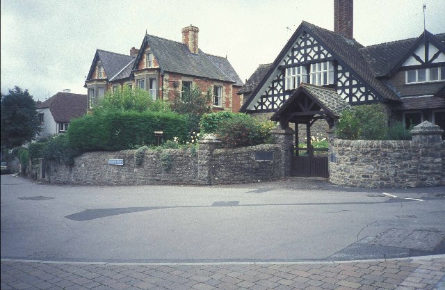 Houses in Church Street, Knighton