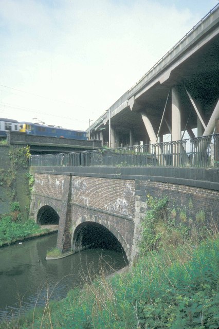 Canals (and other lines of communication) at West Smethwick