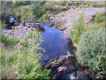 NM9847 : Stream in Gleann na h-Iola by Alan Partridge