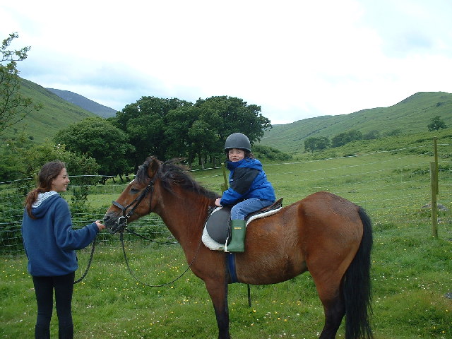 Pony Riding at North Sannox, Arran