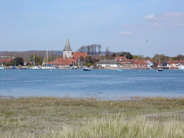 Bosham waterfront from across the bay