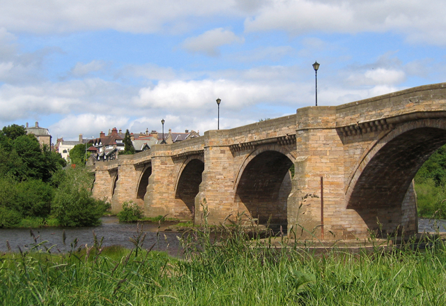 Bridge over River Tyne at Corbridge