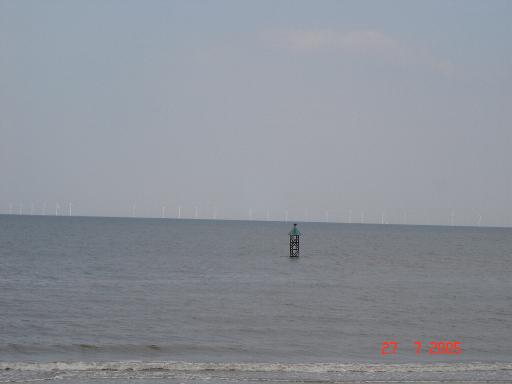 Sea scene near Rhyl