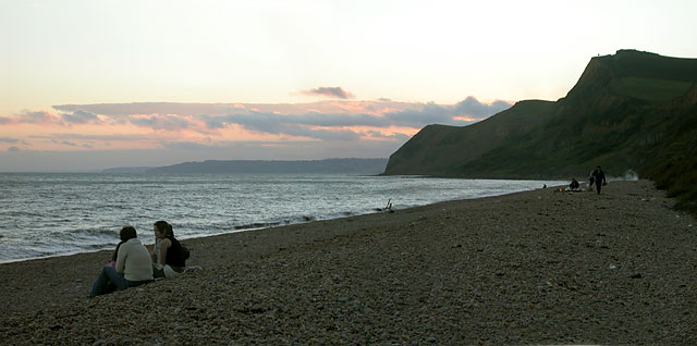 Beach at Eype's Mouth