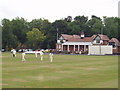 Cricket in Queens Park, Chesterfield