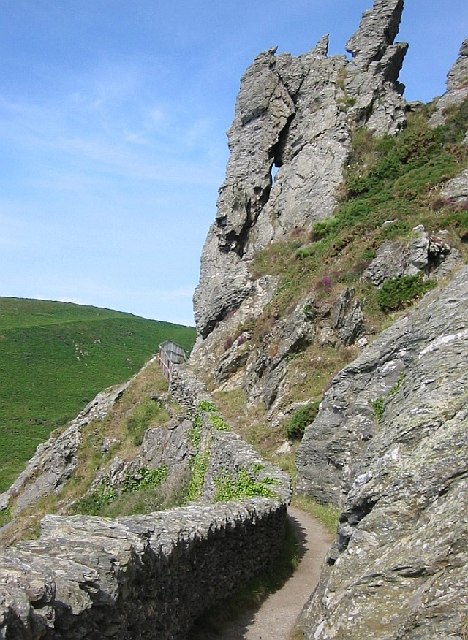 The Coast Path around Sharp Tor