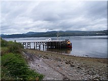 NS1981 : Blairmore Pier by william craig