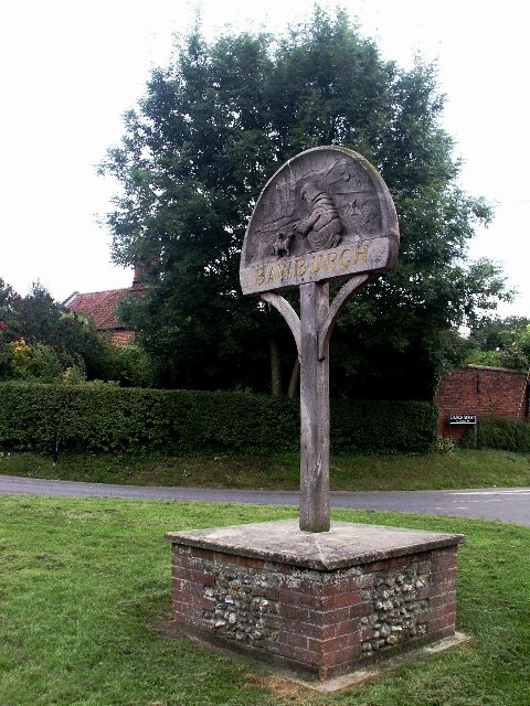 Village Sign, Bawburgh