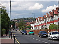 Park Lane Wembley, Barn Hill behind