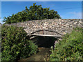NX3701 : Lhen bridge   Isle of Man. by Andy Radcliffe