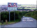 Roadsigns at Prestatyn Hillside Viewpoint