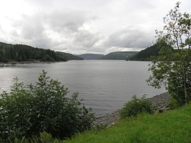 Llyn Efyrnwy reservoir