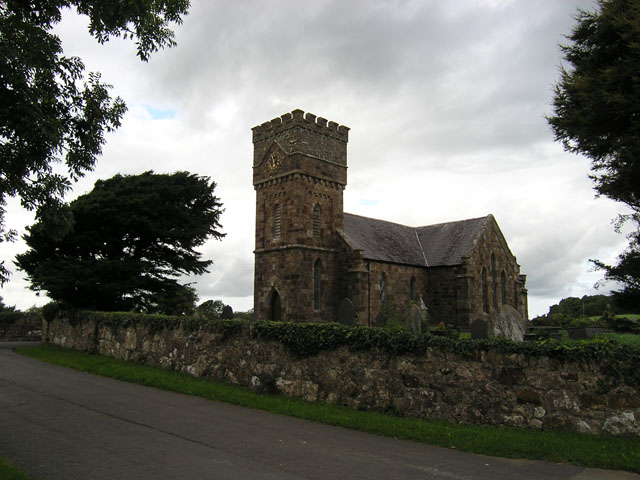 Church near Brynsiencyn, Anglesey