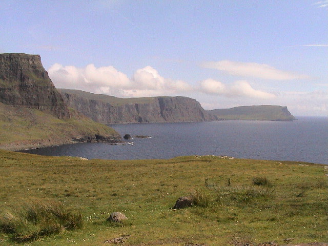 View looking east from path to Neist Point.
