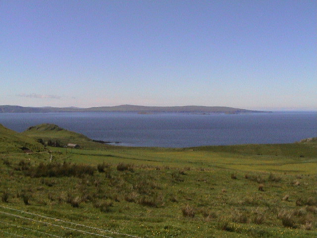 Waternish from viewpoint above Scuddaborg