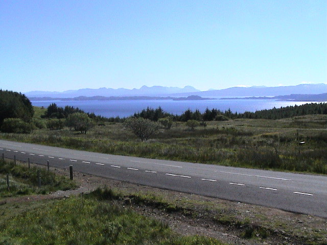 View to Isle of Rona and mainland