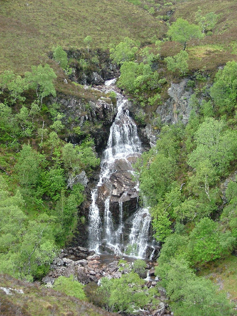 Waterfall, Glen Golly, Sutherland