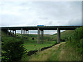 SD9413 : M62 Viaduct by Ian M