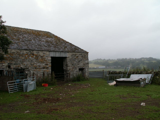 Farm building, above Afon Conwy