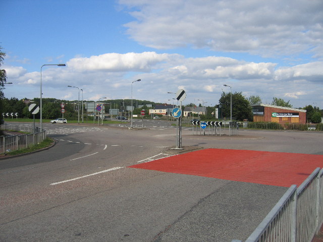 Tollbar End roundabout © David Stowell cc-by-sa/2.0 :: Geograph Britain ...