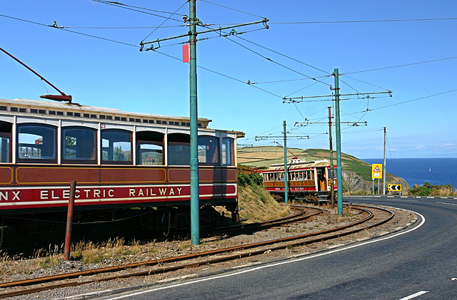 Electric Trams at Howstrake