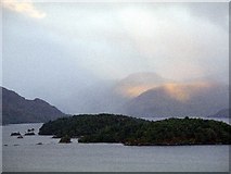 NM7092 : Loch Morar islands by Lynne Kirton