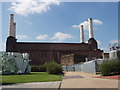 Approach to Battersea Power Station