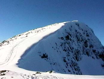 Summit ridge of Stob Gabhar