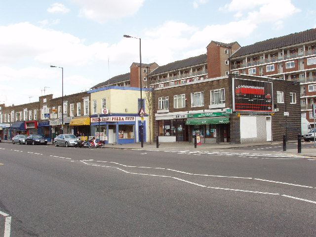 Shops In Lillie Road, Fulham © David Hawgood :: Geograph Britain And 