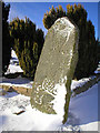 NJ4306 : The Migvie Stone by paddy heron