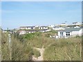 Holiday chalets on Hayle Towans