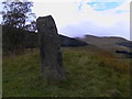 NO1070 : Standing stone at Spittal of Glenshee by Daryl McKeown