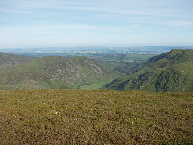 View down Sma' Glen from Meall Reamhar