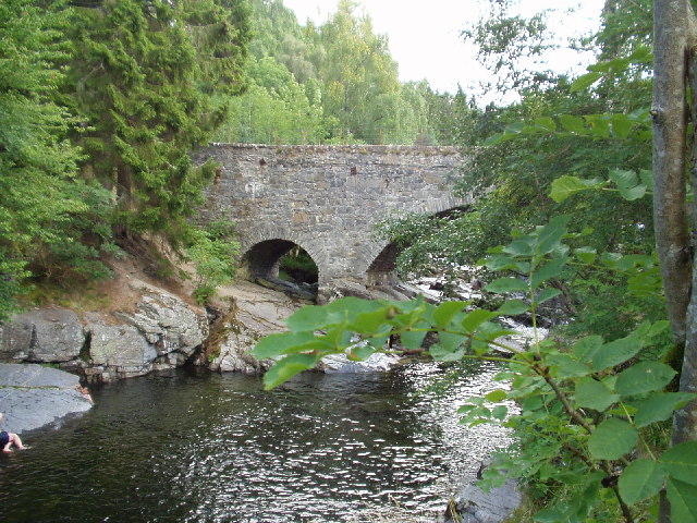 The bridge at Feshiebridge, near Aviemore