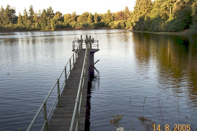 One of the Hennock Reservoirs
