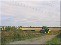 TL5901 : Summer Ploughing - Copyhold Farm, Blackmore, Essex by John Winfield
