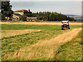 Making hay at Hallas Cote Farm