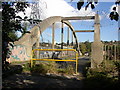 Footbridge over the River Calder, Rastrick to Clifton