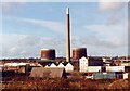 Howdon gas holders and former Cookson Matthey chimney