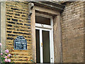SE1032 : Bronte birthplace commemorative plaque by David Spencer