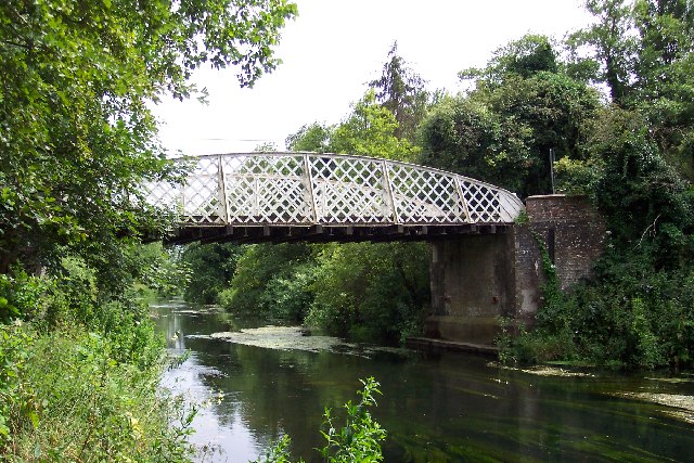 The bridge at Santon Downham, nr... © Ron Strutt :: Geograph Britain ...