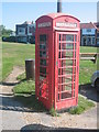 Telephone box at Milford Green