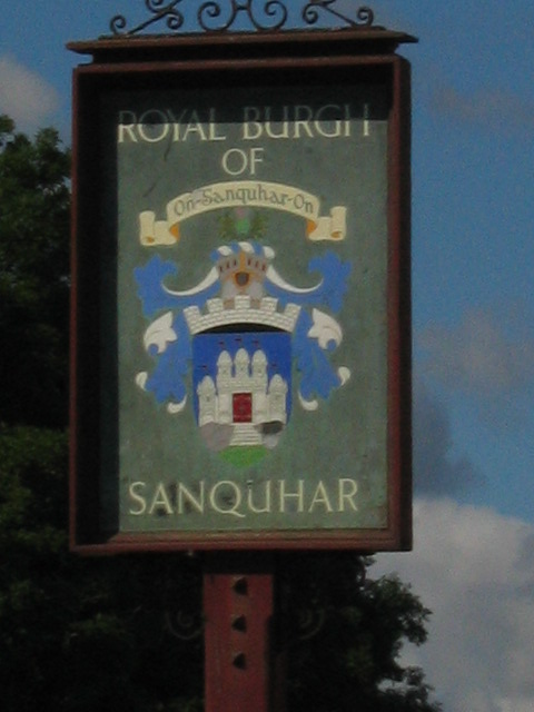 You are now entering Sanquhar