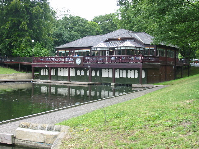 The Lakeside Restaurant, Waterloo Lake, Roundhay Park, Leeds.