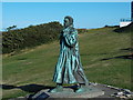 SC3874 : Statue of Sir William Hillary, founder of RNLI by Richard Rimmer