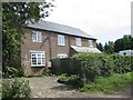 Houses at entrance to Harpenden Golf Club