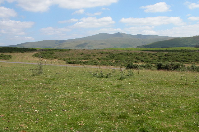 Brecon Beacons from Traeth Mawr