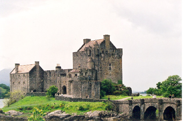 Eilean Donan Castle on Loch Duich, West Highlands