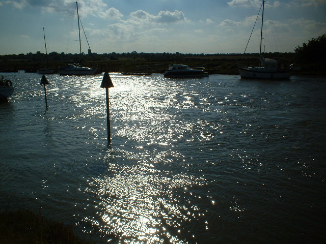 Ebb & flow on the River Blyth, Suffolk
